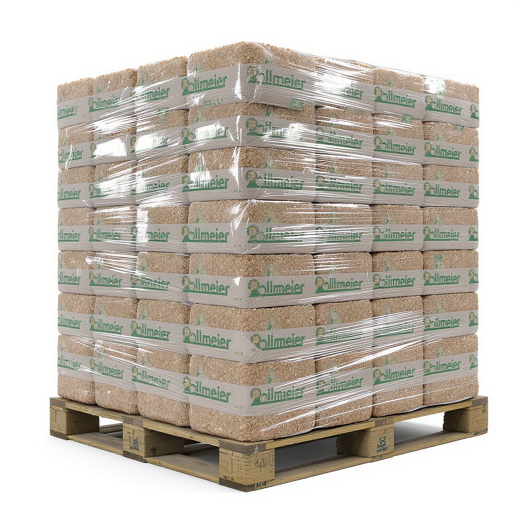 Briquetas Pollmeier de Haya - Palet 960kg