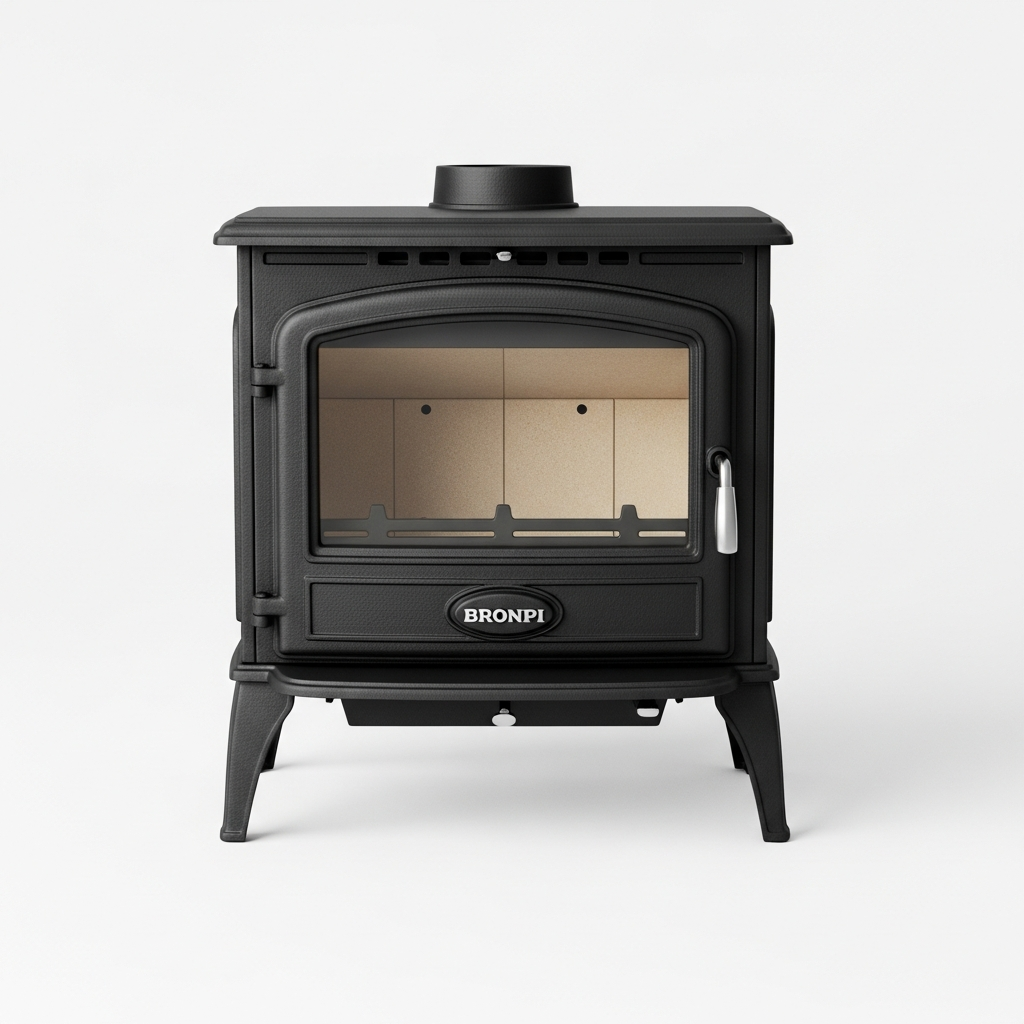Estufa de Leña Bronpi 6 kW - Hierro Fundido