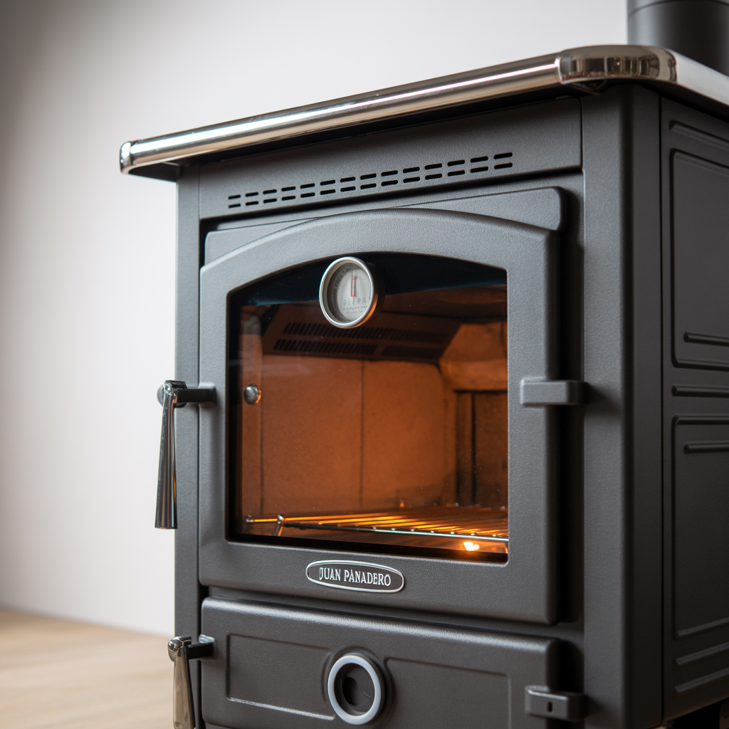 Estufa de Leña Juan Panadero Gourmet 7 kW - Con Horno