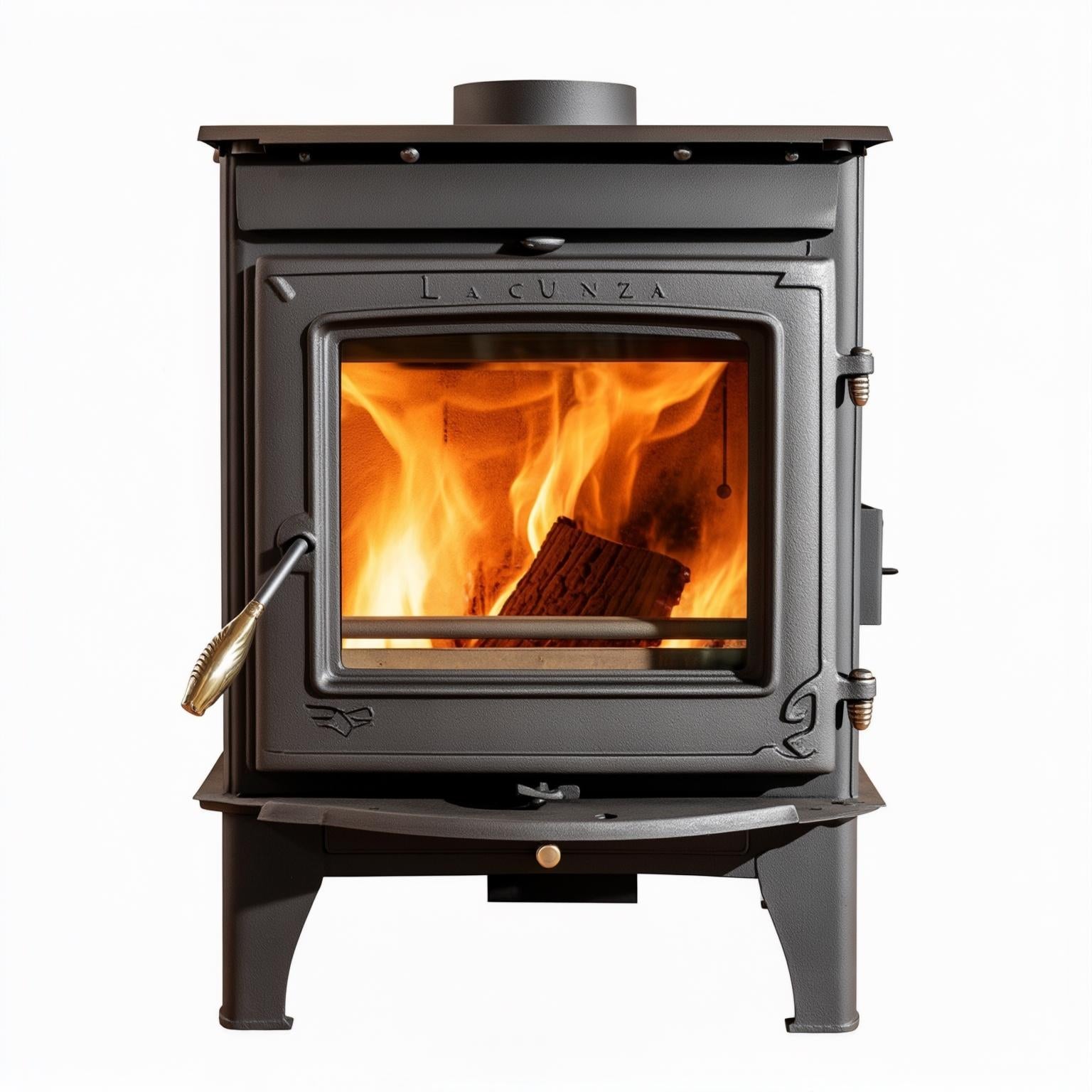 Estufa de Leña Lacunza Vulcano 9 kW - Gran Potencia