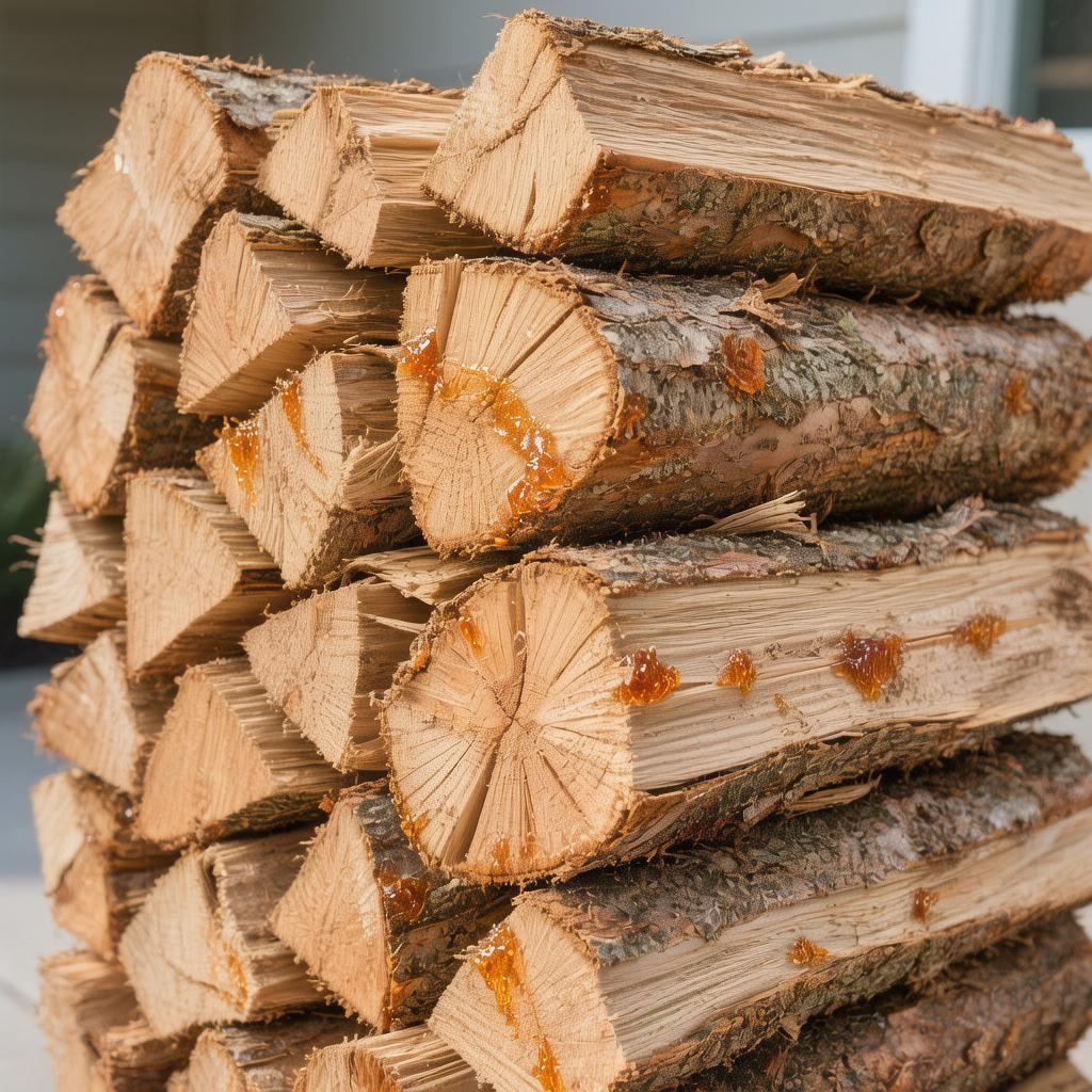 Leña de Abeto Seca 33cm - 2 Metros Cúbicos