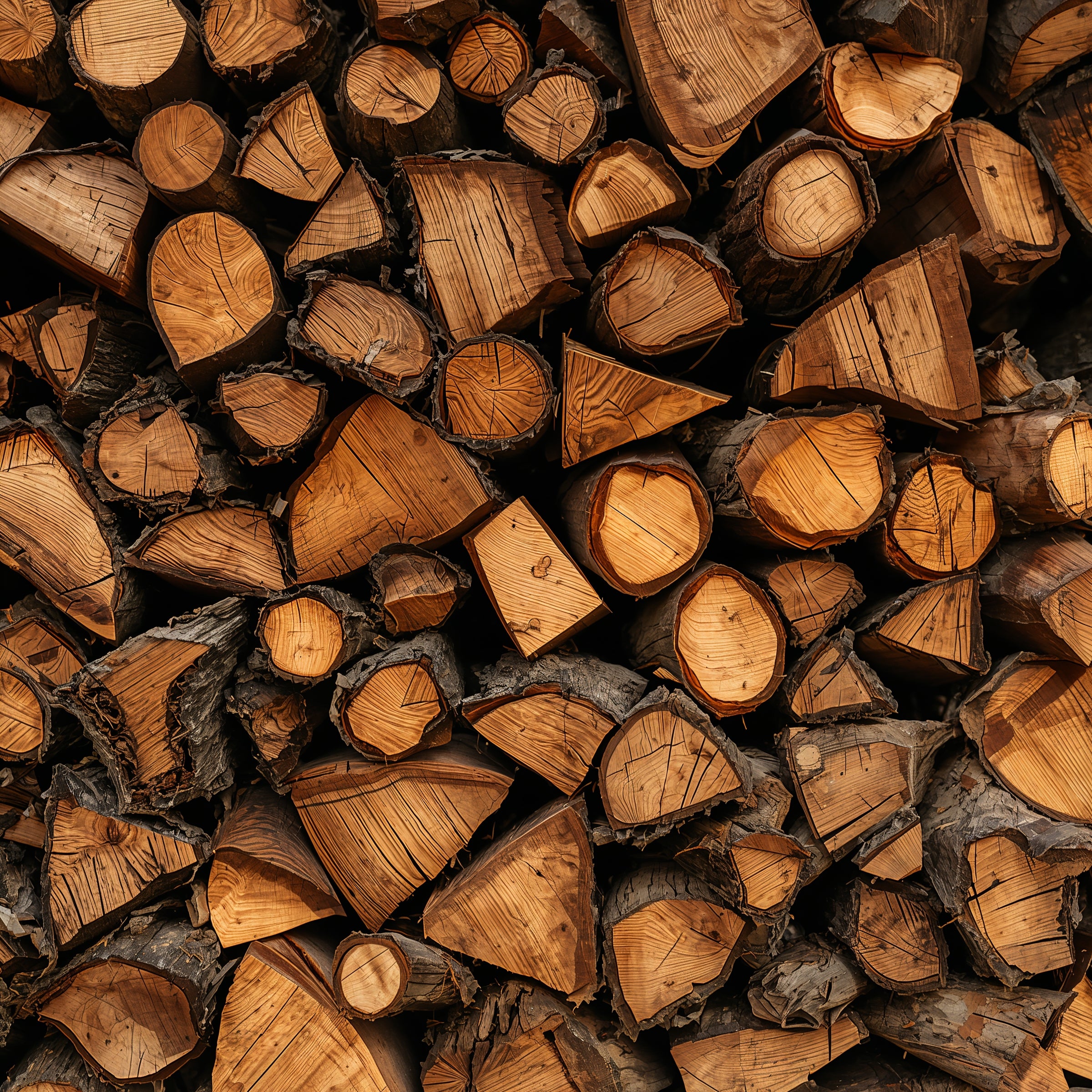 Leña de Abeto Seca 33cm - 2 Metros Cúbicos