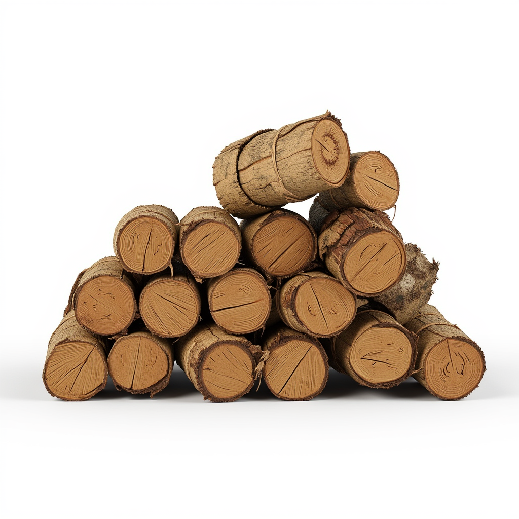 Leña de Roble Seca 33cm - 2 Metros Cúbicos