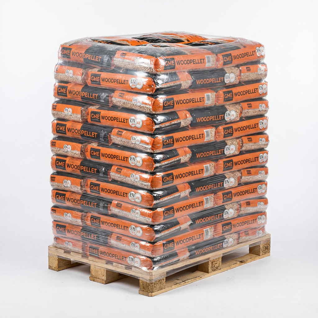 Pellets ENplus A1 GME WOODPELLET - Palet 65 Sacos (975kg)